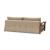 Ran Deluxe Excess Lounger Fabric Sofa Bed