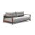 Ran Deluxe Excess Lounger Fabric Sofa Bed