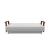 Ran Deluxe Excess Lounger Fabric Sofa Bed