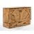Ranchero Wood Murphy Cabinet Bed w/Mattress