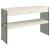 Raya Glass/Wood Storage Sofa Table