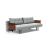 Recast Plus Fabric Sofa Bed w/Arms