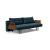 Recast Plus Fabric Sofa Bed w/Arms