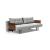 Recast Plus Fabric Sofa Bed w/Arms