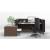 Narbutas Reception Unit w/PET Felt Front & Side Storage Cabinet (without desk)