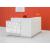 ORGANIC L-Shaped Reception Desk w/RGB Light