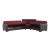 Armada X Fabric/PU Convertible L-Shaped Sectional