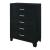 Reid Wood Chest w/5 Drawers