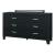 Reid Wood Double Dresser w/6 Drawers