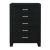 Reid Velvet/Wood Panel Bedroom Set w/LED Lighting