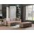 Tahoe Fabric Storage Sleeper Reversible L-Shaped Sectional Sofa