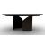 Twins Metal/Ceramic Oval Dining Table