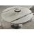 RH 130 Ceramic/Stainless Steel Extension Dining Table