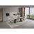 RH Warm Travertine Ceramic/Metal Extension Dining Table