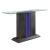 Rhyl Glass/Wood Coffee Table Set w/LED Light