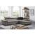 Madrid L-Shaped Microfiber Sleeper Sectional Sofa w/Right Storage Corner Chaise