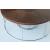 Ripples Handmade Ridged Wood Coffee Table