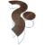 Ripples Handmade Ridged Wood Coffee Table