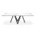 Cartesio W78.7-inch Ceramic/Metal/Wood Customizable Rectangular Dining Table