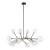 Andromeda Iron/Glass Pendant Lamp