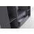 Roma Glossy 4-Door Wardrobe w/Mirror & 2-Drawer Storage