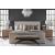 Bowie Leather Platform Bed, King Size
