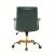 Regina Padded Leather Adjustable Swivel Executive Office Chair