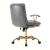 Regina Padded Leather Adjustable Swivel Executive Office Chair