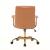 Regina Padded Leather Adjustable Swivel Executive Office Chair