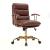 Regina Padded Leather Adjustable Swivel Executive Office Chair