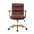 Regina Padded Leather Adjustable Swivel Executive Office Chair