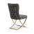 Royal Fabric Tufted Back Chair, Set of 2