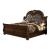 Roma King Size Bed with Leatherette Upholstered Headboard