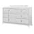 Romo Wood Double Dresser w/6 Drawers
