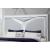 Romo Wood Storage Panel Bed w/LED Light, King Size