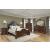Rosanna Bedroom Set with Faux Leather Upholstered Headboard