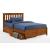 Spices Rosemary Wood K-Series High/Low Platform Bed