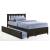 Spices Rosemary Wood K-Series High/Low Platform Bed