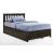 Spices Rosemary Wood K-Series High/Low Platform Bed