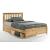 Spices Rosemary Wood K-Series High/Low Platform Bed