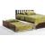 Spices Tarragon Wood P-Series High/Low Platform Bed