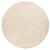 Royal Wool/Polyester Round Handmade Rug, 7'9