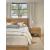 Saugatuck Wood Nightstand w/3 Drawers