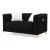 Russell Tufted Velvet Loveseat