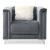 Russell Tufted Velvet Chair