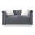 Russell Tufted Velvet Loveseat