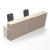 Tera Straight Customizable Reception Desk w/Metal Legs