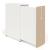Boxi Office Lockable Storage Tower w/1 Shelf, 2 Metal Shelves, 2 Small Drawers & USB Port
