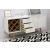 Utopia 63.38-inch Wide MDF Dresser w/3 Drawers, 2 Doors & 1 Open Shelf