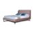 Heather Velvet Platform Full Size Bed